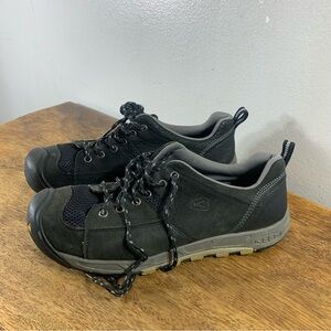 Keen working steel toe  mens shoes